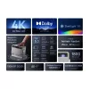 Proiettore standard throw XGIMI 1800 ANSI lumen LED UHD 4K 3D bianco
