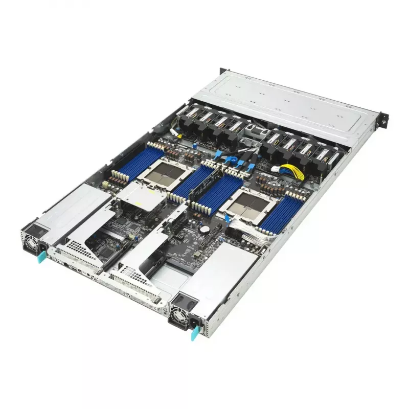 ASUS RS700A-E13-RS12U LGA 6096P Rack (1U) Nero, Argento
