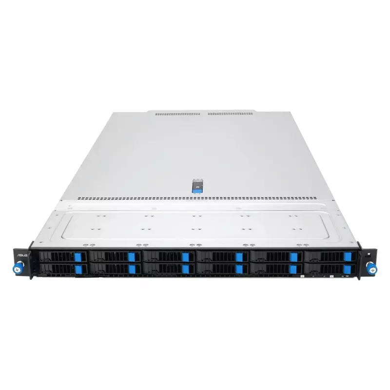 ASUS RS700A-E13-RS12U LGA 6096P Rack (1U) Nero, Argento