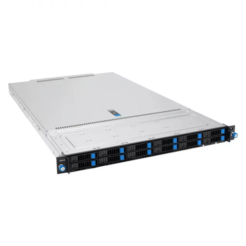 ASUS RS700A-E13-RS12U LGA 6096P Rack (1U) Nero, Argento