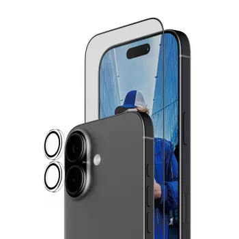 PanzerGlass Bundle 2-in-1 Essentials iPhone 17 antigraffio antiurto
