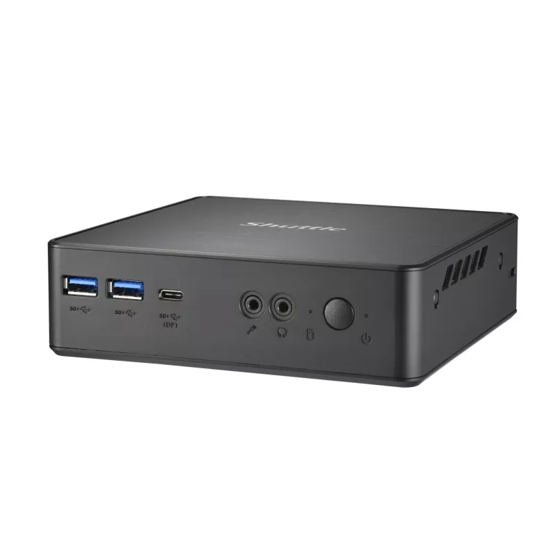 Shuttle Nano PC NC4010BAV2, Intel Celeron 7305, 8GB DDR4, 128GB M.2, 1x HDMI, 1x DP, 7x USB, 1x LAN, incl. VESA e supporto
