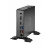 Shuttle Nano PC NC4010BAV2, Intel Celeron 7305, 8GB DDR4, 128GB M.2, 1x HDMI, 1x DP, 7x USB, 1x LAN, incl. VESA e supporto