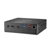 Shuttle Nano PC NC4010BAV2, Intel Celeron 7305, 8GB DDR4, 128GB M.2, 1x HDMI, 1x DP, 7x USB, 1x LAN, incl. VESA e supporto