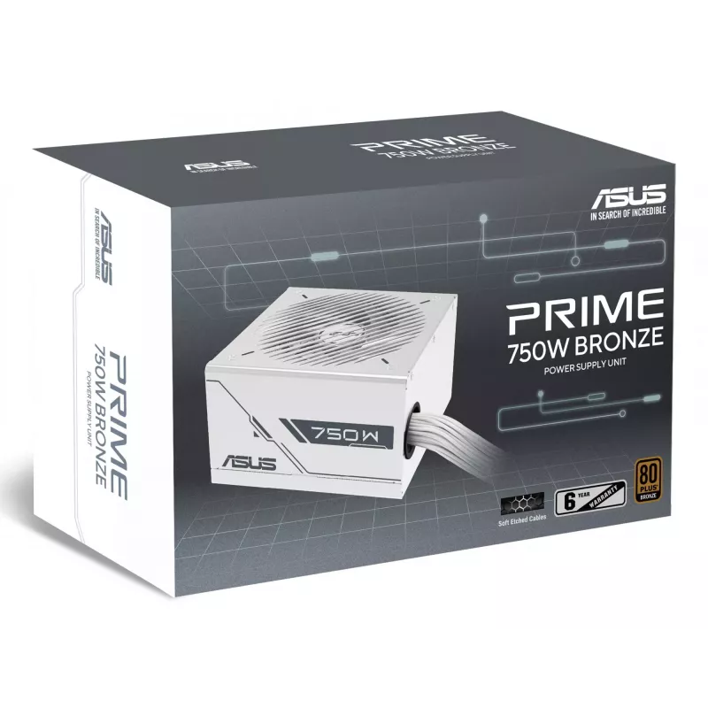 ASUS Prime 750W Bronze White Edition alimentatore 20+4-Pin ATX ATX