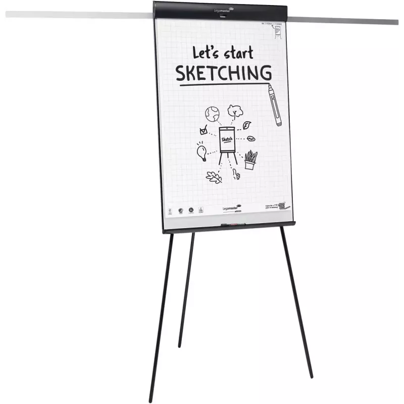 Legamaster SKETCH PRO cavalletto per flipchart acciaio 680mm larghezza 1050mm altezza