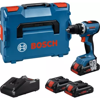 Bosch GSR 18V-65 Professional 2100 giri/min mandrino 1,06 kg nero, blu
