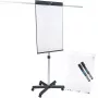 Legamaster SKETCH PRO Lavagna a fogli mobili con base a stella in acciaio 5 rotelle