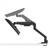 Monitorarm BenQ BDH01 Dual, regolabile in altezza, nero, compatibile VESA