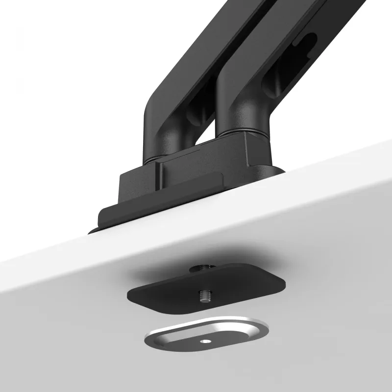 Monitorarm BenQ BDH01 Dual, regolabile in altezza, nero, compatibile VESA