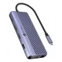 ICY BOX IB-DK4062-CPD con filo USB 3.2 Gen 1 (3.1 Gen 1) Type-C antracite