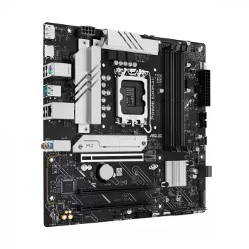 Scheda madre ASUS PRIME B760M-A II-CSM — Intel B760, LGA1700, microATX, DDR5, fino a 256 GB, M.2/PCIe 4.0/SATA III, 2,5-Gb-Ethernet