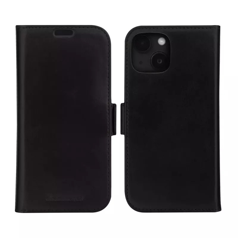 dbramante1928 Lynge - iPhone 17e/16e/15/14/13 - custodia portafoglio nera