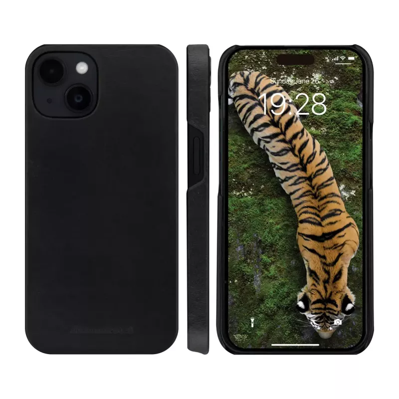 dbramante1928 Lynge - iPhone 17e/16e/15/14/13 - custodia portafoglio nera