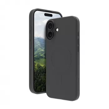 dbramante1928 Greenland Pro MS - iPhone 16 Plus - custodia robusta nero notte