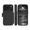 dbramante1928 Lynge MS ICON custodia per cellulare folio nera