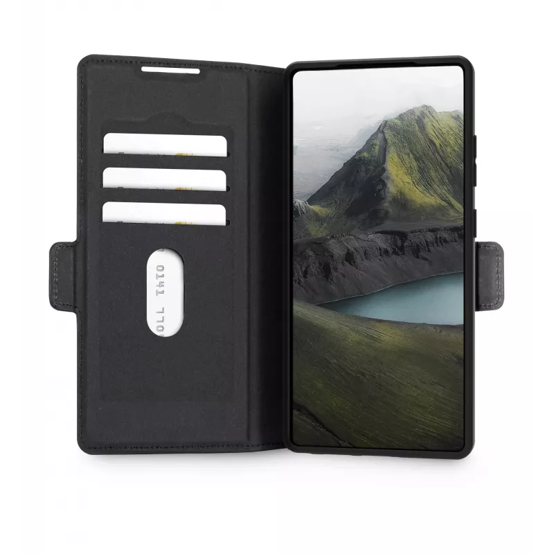 Custodia per cellulare dbramante1928 Bergen Pro plastica nera per Samsung Galaxy S25 Ultra