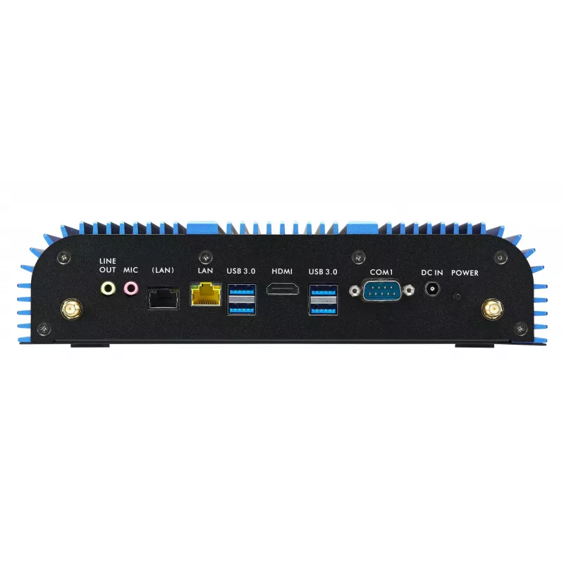 Shuttle BPCAL02-i5 PC box industriale, Core i5-1235U, 2x SO-DIMM, 2x LAN, 1x COM, 1x HDMI, 4x USB, senza ventola, funzionamento continuo 24/7