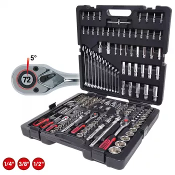 Set di chiavi a bussola KS Tools 918.0216 216 teste Imperial 11,6 kg