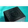 Sveglia digitale Philips TAR4600/10 nero LCD AC/batteria