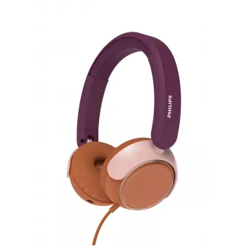 Philips serie 2000 TAK2000MP/00 cuffie/headset con filo archetto chiamate/musica USB Type-C arancione, viola, rosa