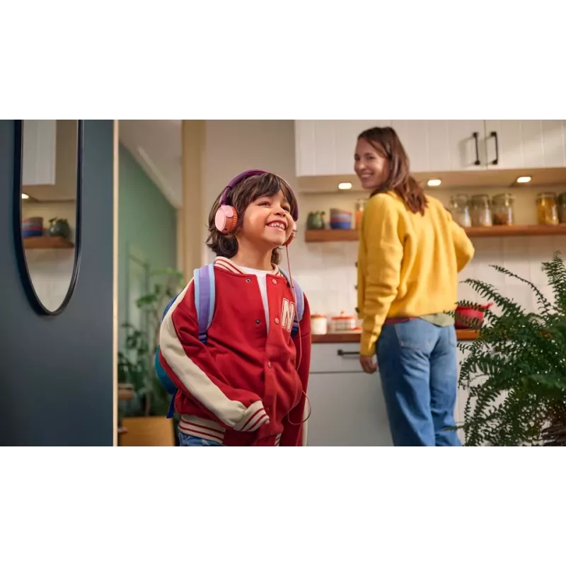 Philips serie 2000 TAK2000MP/00 cuffie/headset con filo archetto chiamate/musica USB Type-C arancione, viola, rosa