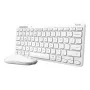Set tastiera-mouse TRUST Lyra Mini wireless QWERTZ (RF + Bluetooth) bianco, layout tedesco