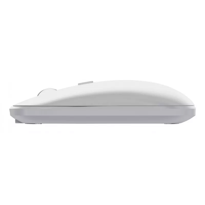 Set tastiera-mouse TRUST Lyra Mini wireless QWERTZ (RF + Bluetooth) bianco, layout tedesco