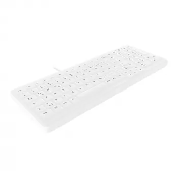 Contour Design Active Key Contour ClassicClean Medical tastiera IP68 compatta con filo bianco DE C7000