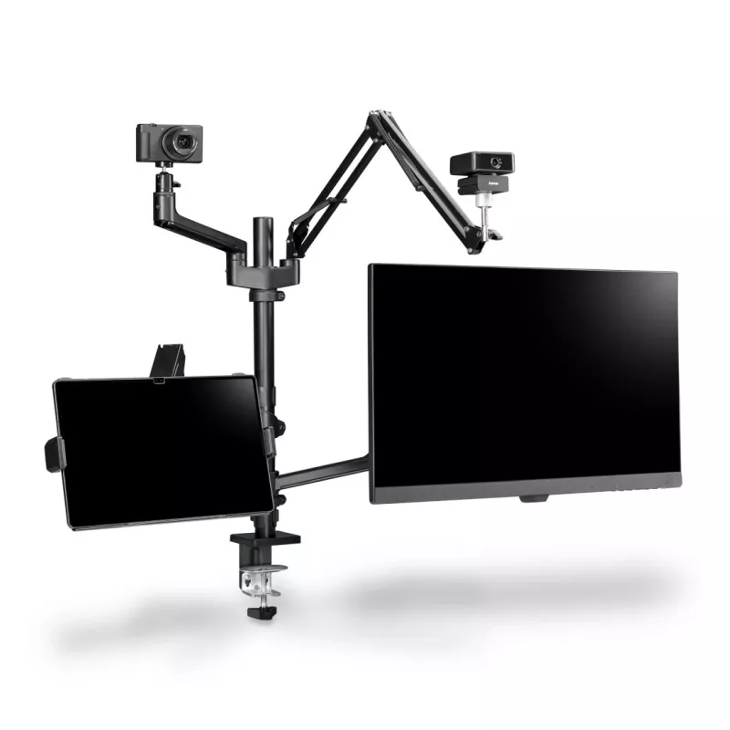 Hama 00004663 supporto monitor / stand 81,3 cm (32 pollici) scrivania nero