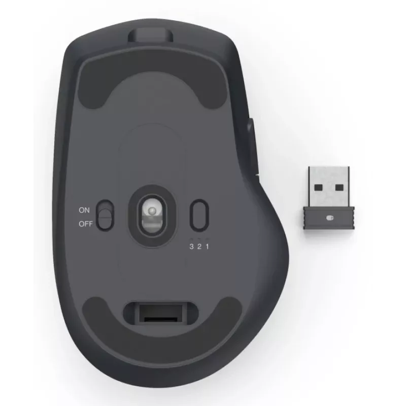 Hama WM-800 mouse ufficio per destrorsi RF Wireless + Bluetooth ottico 3200 DPI