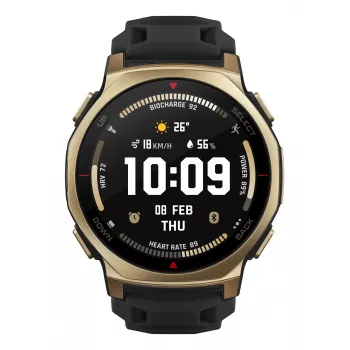 Amazfit T-rex 3 Pro 3,35 cm (1,32 pollici) AMOLED 44 mm digitale 466 x 466 pixel touchscreen oro Wi-Fi GPS (satellitare)