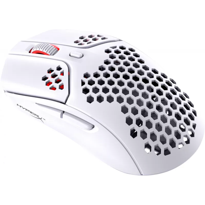 HyperX Pulsefire Haste – mouse da gaming wireless (bianco)