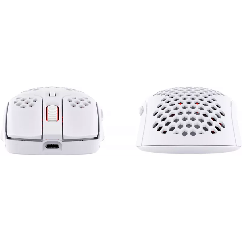 HyperX Pulsefire Haste – mouse da gaming wireless (bianco)