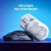 HyperX Pulsefire Haste – mouse da gaming wireless (bianco)