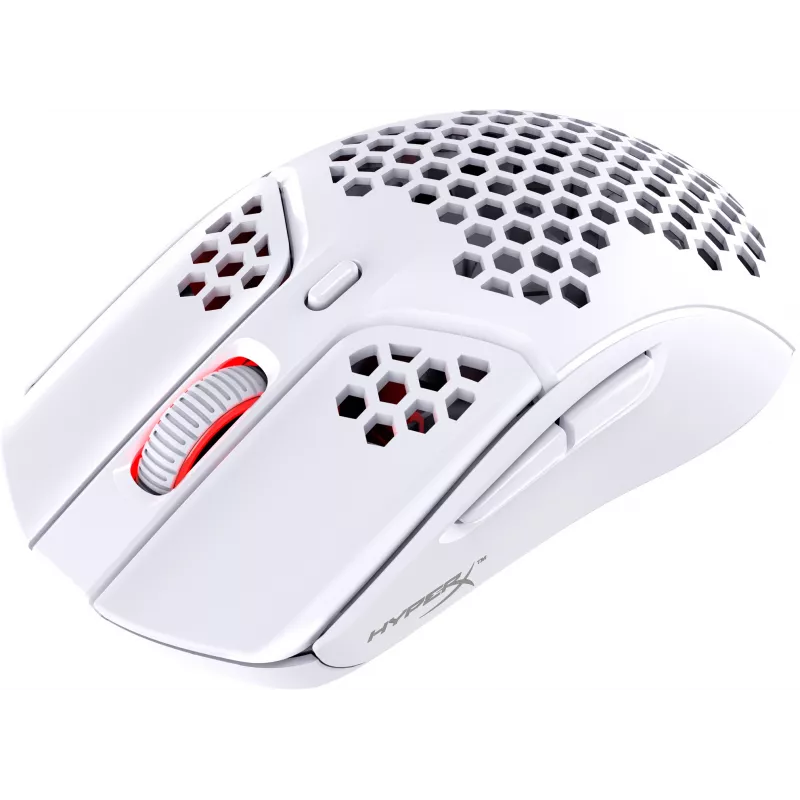 HyperX Pulsefire Haste – mouse da gaming wireless (bianco)