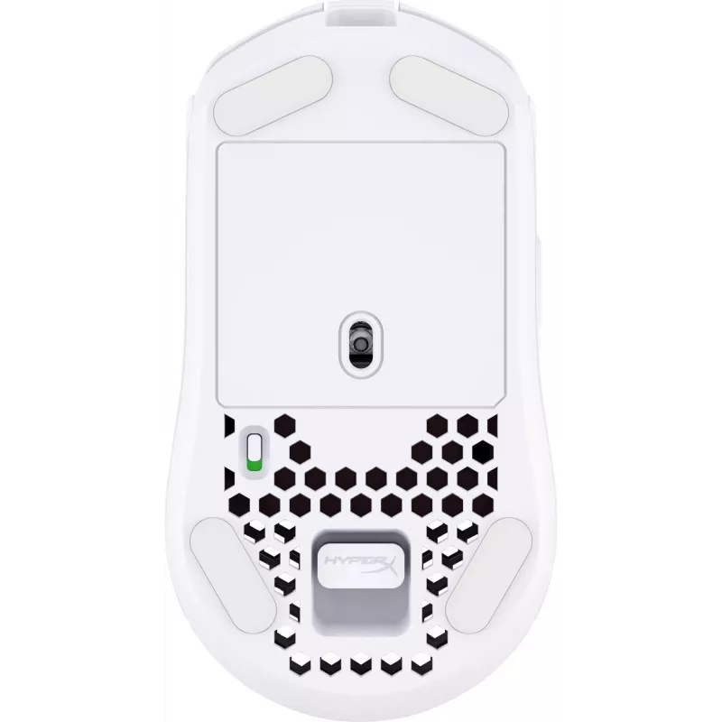 HyperX Pulsefire Haste – mouse da gaming wireless (bianco)