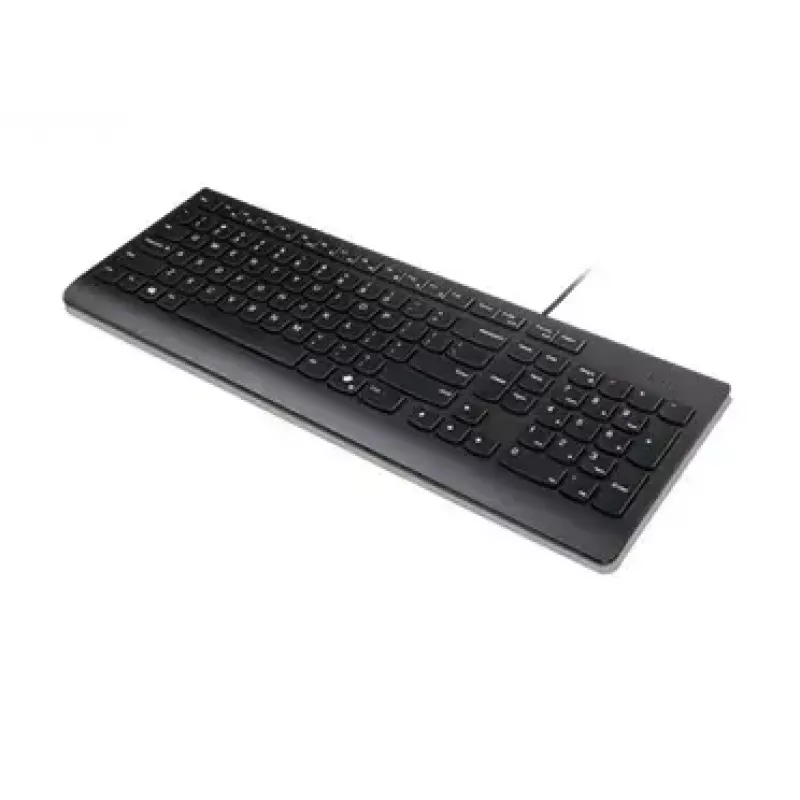 Tastiera USB full-size con filo Lenovo 4Y41R64642 — layout danese, 105 tasti, nero