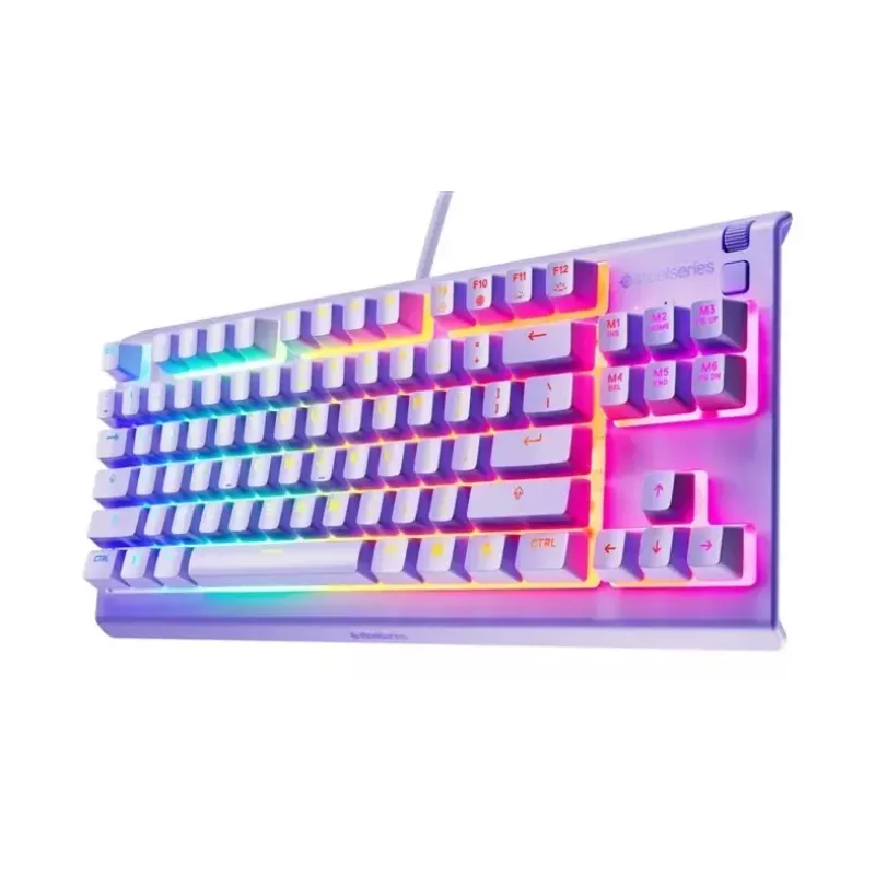 Tastiera meccanica da gaming TKL STEELSERIES Apex 3 TKL US RGB con retroilluminazione, tenkeyless, layout US