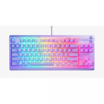 Tastiera meccanica da gaming TKL STEELSERIES Apex 3 TKL US RGB con retroilluminazione, tenkeyless, layout US