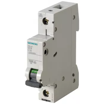 Siemens 5SL4106-6 interruttore automatico interruttore automatico in miniatura tipo B 1
