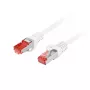 LANBERG cavo di rete Cat6 S/FTP (S-STP), RJ-45–RJ-45, 2 m, bianco