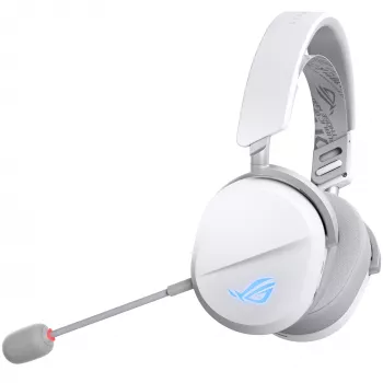 ASUS ROG Pelta headset con filo e wireless archetto gaming USB Type-C Bluetooth bianco