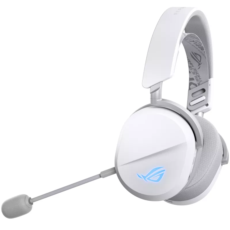 ASUS ROG Pelta headset con filo e wireless archetto gaming USB Type-C Bluetooth bianco