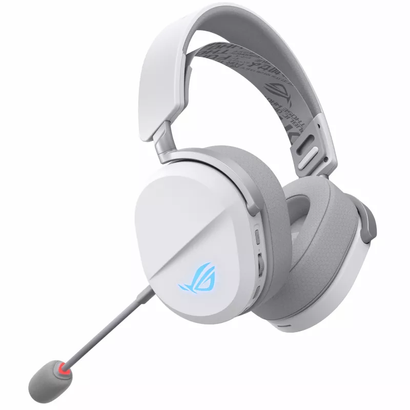 ASUS ROG Pelta headset con filo e wireless archetto gaming USB Type-C Bluetooth bianco