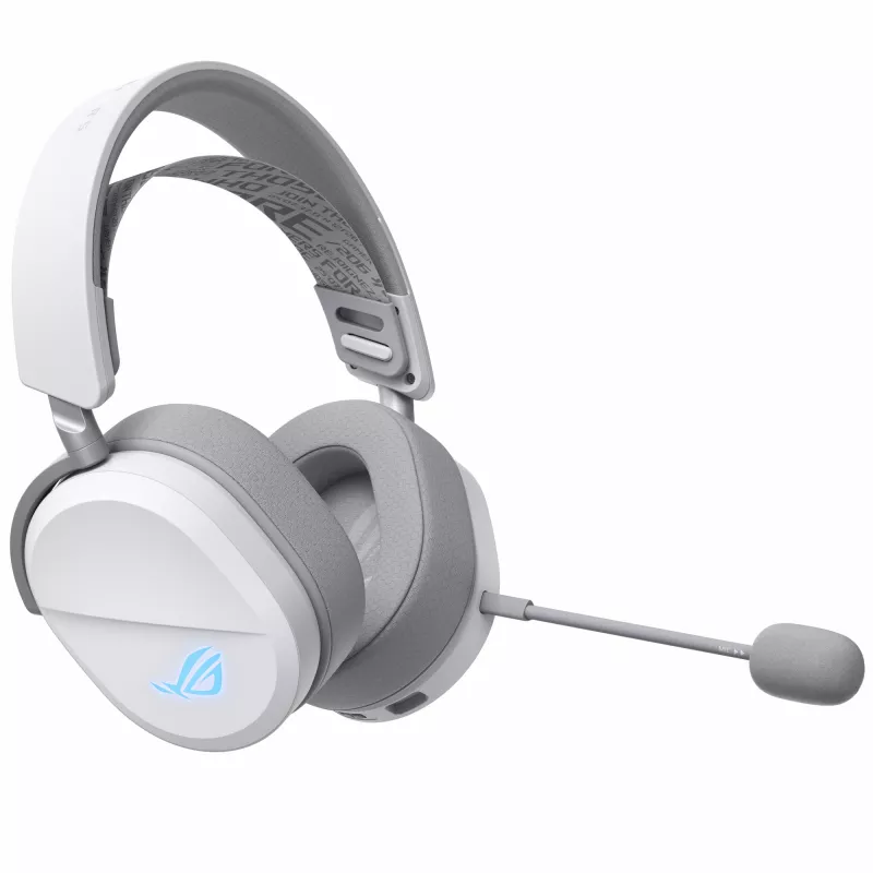 ASUS ROG Pelta headset con filo e wireless archetto gaming USB Type-C Bluetooth bianco