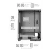 Case PC TACENS MARS MC-PULSAR LCD ATX Midi Tower, vetro temperato, LCD frontale, USB-C, supporta GPU 33,2 cm