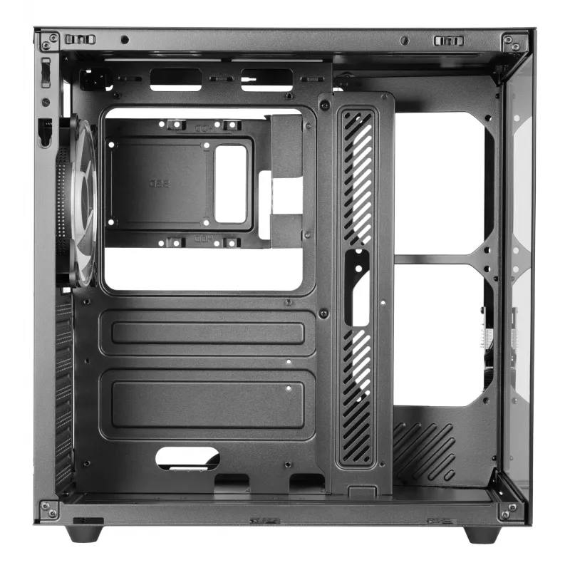 Case PC TACENS Mars Gaming MCV-ONE Midi Tower – nero, ATX/Micro-ATX/Mini-ITX, vetro temperato, supporta ventole da 120 mm