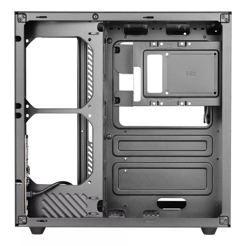 Case PC TACENS Mars Gaming MCV-ONE Midi Tower – nero, ATX/Micro-ATX/Mini-ITX, vetro temperato, supporta ventole da 120 mm