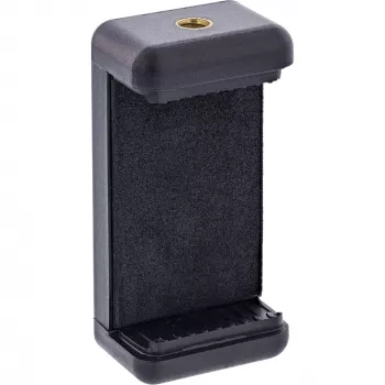 Supporto universale per cellulare InLine per treppiedi selfie stick nero